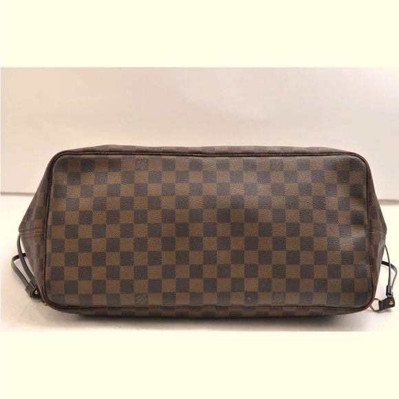 💯AUTHENTIC LOUIS VUITTON DAMIER EBENE NEVERFULL GM - Picture 7 of 16